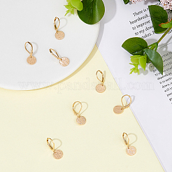 Brass LeverbacK Earrings&nbsp;EJEW-HS00001