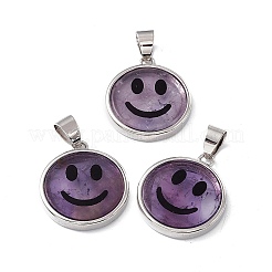 Natural & Synthetic Mixed Gemstone Pendants&nbsp;G-G977-06P