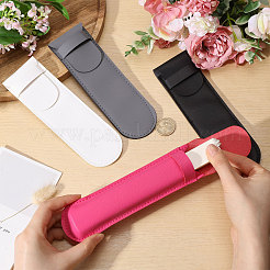 4Pcs 4 Colors PU Leather Portable Pen Storage Case&nbsp;AJEW-CA0004-86