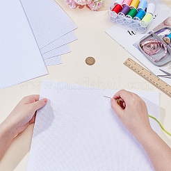 2 Styles Cotton/Polycotton Cross Stitch Fabric&nbsp;DIY-AR0004-87