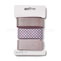 9 Yards 3 Styles Polyester Ribbon&nbsp;SRIB-A014-I03