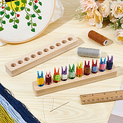 Wood Clip Floss Holder&nbsp;FIND-WH0290-74A