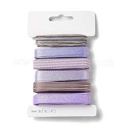 18 Yards 6 Styles Polyester Ribbon&nbsp;SRIB-Q022-B06
