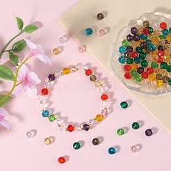 10 Colors Glass Beads&nbsp;EGLA-SZ0001-41