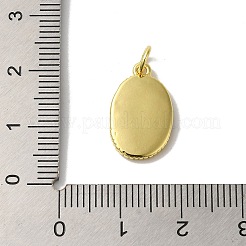 Brass Enamel Pendants&nbsp;KK-H487-20G