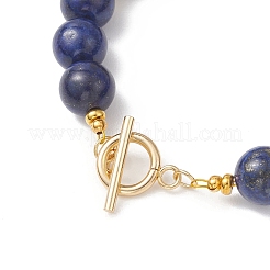 Natural Lapis Lazuli & Synthetic White Howlite Beaded Bracelets for Women&nbsp;BJEW-JB13150-02