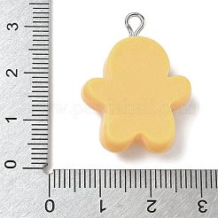 Christmas Theme Opaque Resin Pendants&nbsp;RESI-I344-02P-02
