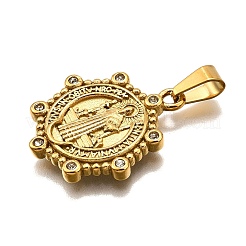 304 Stainless Steel Pendants&nbsp;STAS-B086-09E-G