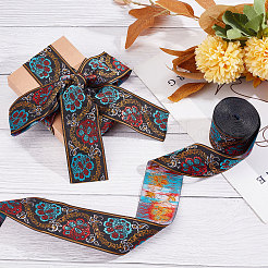 Ethnic Style Polyester Ribbon&nbsp;OCOR-GF0002-04B