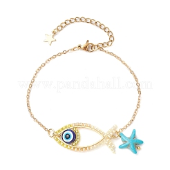 Glass Seed Beads Link Bracelets&nbsp;BJEW-MZ00152-04