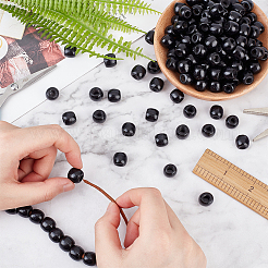 Wood European Beads&nbsp;WOOD-WH0030-24