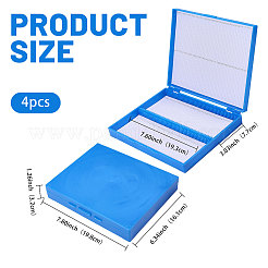 Plastic Microscope Slide Staining Boxes&nbsp;AJEW-WH0796-77