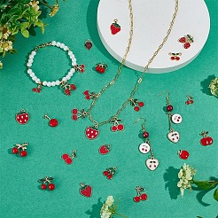 3Sets Alloy Enamel Pendants&nbsp;FIND-PH0061-91