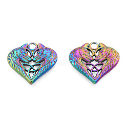 Ion Plating(IP) 201 Stainless Steel Pendants&nbsp;LS-STAS-N098-241M