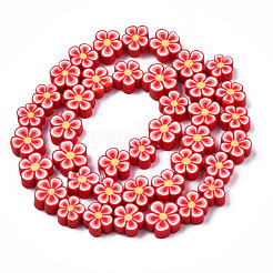 Handmade Polymer Clay Bead Strands&nbsp;CLAY-N011-48A