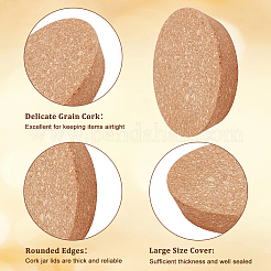 1Pc Cork Stopper&nbsp;AJEW-OC0013-83A