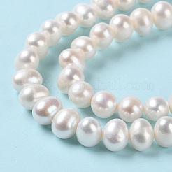 Natural Cultured Freshwater Pearl Beads Strands&nbsp;PEAR-E018-16