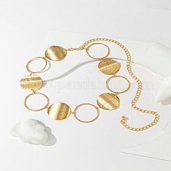 Alloy Disc Ring Link Chain Waist Belly Chains for Women&nbsp;FS-WG85C7A-01