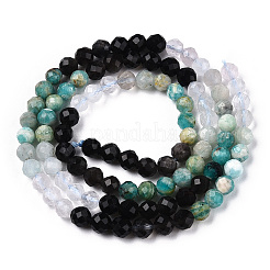 Natural & Synthetic Mixed Gemstone Beads Strands&nbsp;X-G-D080-A01-01-02