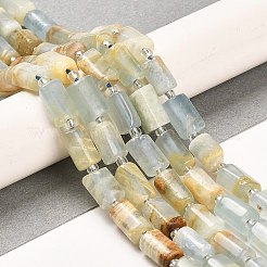 Natural Blue Calcite Beads Strands&nbsp;G-G068-A28-01