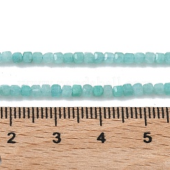 Natural Amazonite Beads Strands&nbsp;G-L651-D01-2x2mm