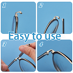 Alloy Eyeglass Leg Accessories&nbsp;FIND-GA0007-35A