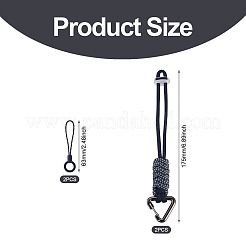 Polyester Cord Ropes Pendant Decorations&nbsp;HJEW-TADJ0022-01A