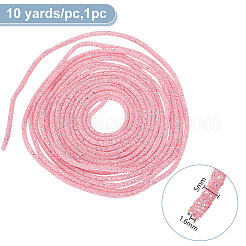 10 Yards PVC Tubular Synthetic Rubber Cord&nbsp;RCOR-WH0003-04B