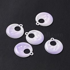 Gradient Spray Painted Alloy Pendants&nbsp;FIND-E026-01