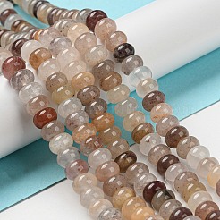 Natural Purple Strawberry Quartz Beads Strands&nbsp;G-M420-K02-01
