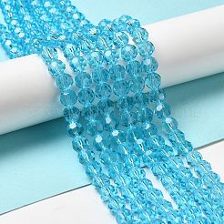 Transparent Glass Beads&nbsp;EGLA-A035-T8mm-D08