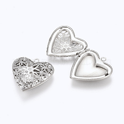 Tarnish Resistant 316 Stainless Steel Diffuser Locket Pendants&nbsp;X-STAS-G146-09P