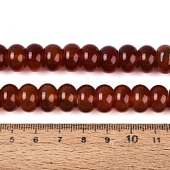 Dyed Natural Carnelian Beads Strands&nbsp;G-Q606-44A-01