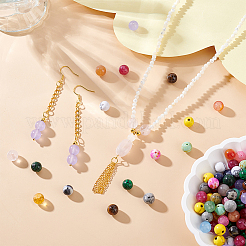 Natural & Synthetic Mixed Gemstone Beads&nbsp;G-NB0001-47