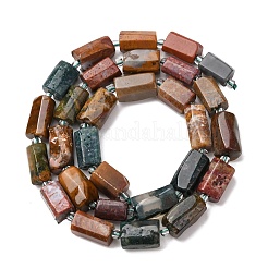 Natural Ocean Jasper Beads Strands&nbsp;G-L655-B01-01