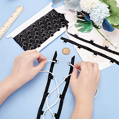 Polyester Lacing Tape&nbsp;DIY-WH0430-824B