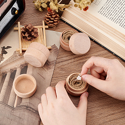 Wooden Ring Boxes&nbsp;CON-WH0078-24B