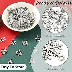 96Pcs 16 Styles Tibetan Style Alloy Pendants&nbsp;FIND-YW0008-69