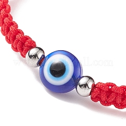 Resin Evil Eye Braided Bead Bracelet&nbsp;BJEW-JB08424-02