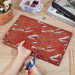 Japanese Style Cotton Fabric&nbsp;DIY-WH0504-889A