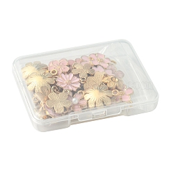 40Pcs 10 Styles Alloy Enamel Charms&nbsp;ENAM-FS0002-33