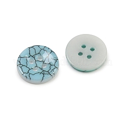 2-Hole Porcelain Buttons&nbsp;PORC-R010-15A