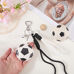 1Pc Sports ThemePU Leather Keychains&nbsp;KEYC-SP0001-67B