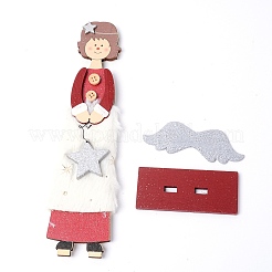 Natural Basswood Display Decorations&nbsp;LS-WOOD-WH0115-41
