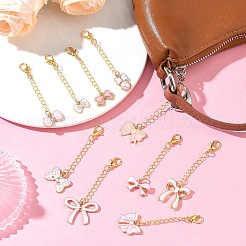 10Pcs Alloy Enamel Pendant Decorations&nbsp;HJEW-YW00506