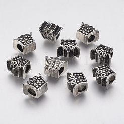 Ion Plating(IP) 304 Stainless Steel European Beads&nbsp;STAS-J022-085AS