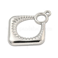 Non-Tarnish 304 Stainless Steel Pendants&nbsp;STAS-K273-06P