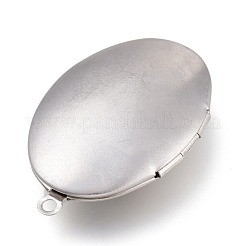 Tarnish Resistant 316 Stainless Steel Locket Pendants&nbsp;STAS-Z010-05
