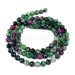 Natural Ruby in Zoisite Beads Strands&nbsp;X-G-L597-C02-03