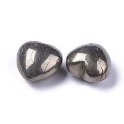 Natural Pyrite Heart Love Stone&nbsp;G-F659-B28